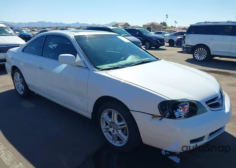 2003 Acura Cl 3.2 Type S Manual z USA, uszkodzony, nr VIN 19UYA41673A008817